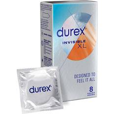 Durex Kondom Invisible III XXL Fit 8 stk