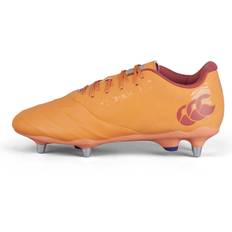 Canterbury Phoenix Genesis Team Soft Ground Rugby Boots - Orange/Yellow