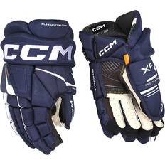 Hockey su ghiaccio CCM Guanti Blu/Bianchi Adulti Tacks XF blu navy