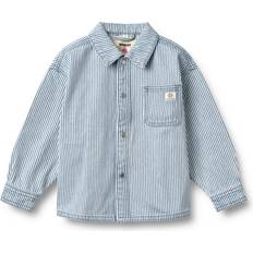 Wheat Skjorta - Denim - Ink Stripe