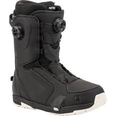 Nitro Darkseid Step On Boa Snowboard Boots 2025 in Black Rubber