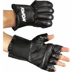 Martial Arts Kwon Boxing bag gloves Open Fingers Noir