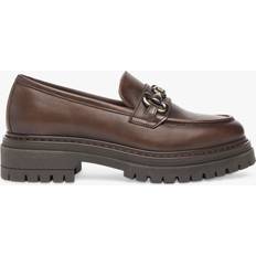Silver Loafers NeroGiardini 411410d läder loafers dam, Beige