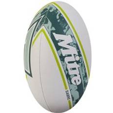 Mitre Sabre Rugby Ball WHITE/MINT/LIME