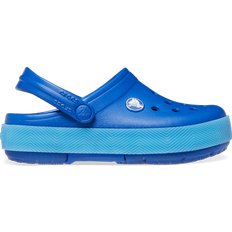 Crocs Toddler Crocband Chevron Lights Clog - Blue Bolt/Venetian Blue