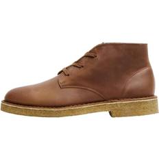 Selected Homme Læder Desert Boots Brun