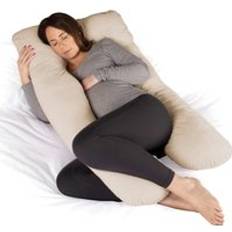 Maternity Pregnancy Pillow Nursing Support Cushion U Shaped 125 X X 20Cm Cream