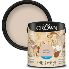 Paint Crown Toasted Almond Matt Not Specified Wall Paint 2.5L