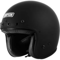 Simpson Motorcycle Helmets Simpson Chopper Solid, open face helmet color: Matt-Black