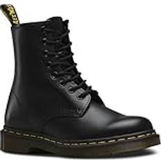 Dr. Martens women's 1460 Combat Boots, Schwarz mono Black Smooth