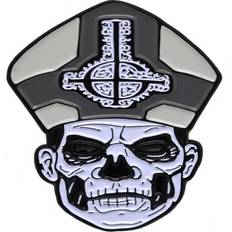 Enamel Brooches Trick or Treat Studios Ghost Papa Emeritus II Head Enamel Pin