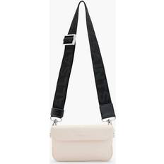 AllSaints Zoe Leather Crossbody Purse, White