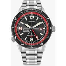 Citizen NB6048-53E Red Arrows Promaster Automatic GMT Bracelet Watch, Silver