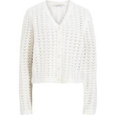 Stretch Cardigans AllSaints Openwork Vivian Cardigan white