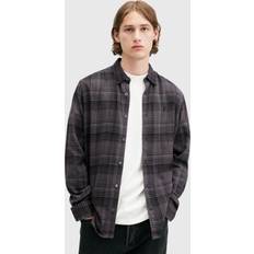 Organic Shirts AllSaints Organic Cotton Sonik Shirt grey