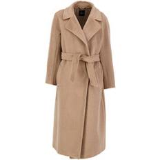 Outerwear Max Mara Weekend Damen Wickelmantel mit Wolle, Alpaka und Mohair TEMPERA camel