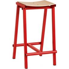 Punainen Jakkarat Hay Taburete 8 Bar Stool Signal Red