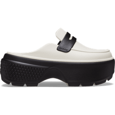 【関税込み】Stomp Mules - Crocs - Synthetic - Linen Black Stomp Mules - Crocs - Synthetic - Linen Black
