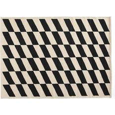 Hay Shift Kelim Beige, Svart 140x200cm