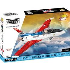 Cobi Armed Forces 5892 F-16 YF-16 First Flight 1974, Kampf- und Angriffsflugzeug, Bausatz 1:48, 375 Bauteile