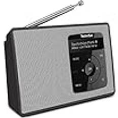 Radios TechniSat Digitradio 2 Desk Radio DAB+ FM DAB+ FM Bluetooth Alarm Clock Black/White