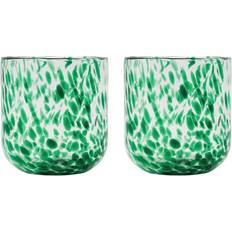 House Doctor Candle Holders House Doctor Home Ø9 cm 2-pack Green Candle Holder