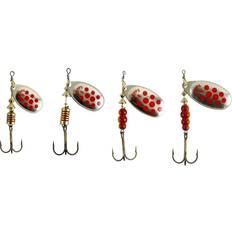 Mepps Aglia Decoree Spinner Kobber Sort Dots 4 9g