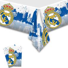 Table Decorations 2pack real madrid tablecloth disposable tablecover birthday party supplies and d Rd 0.22 pounds