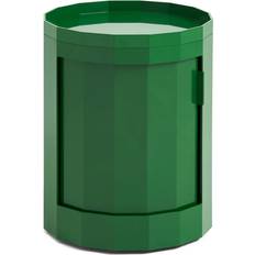 Hay Facet low side table feet/wheels Spinach Green Storage Cabinet