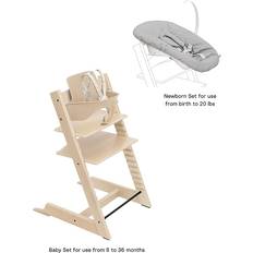 Stokke Tripp Trapp High Chair & Newborn Set Natural