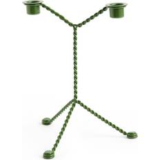 Hay Wire Green Bougeoir 25cm