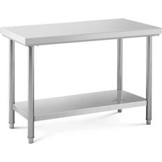 Royal Catering Rostfri Arbetsbänk 120 x 60 cm RCWT-120X60S Bord