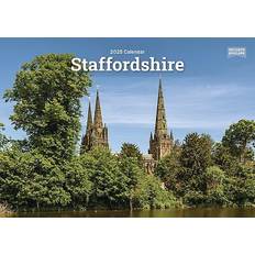 Black Calendars Carousel Calendars Staffordshire A5 Calendar 2025