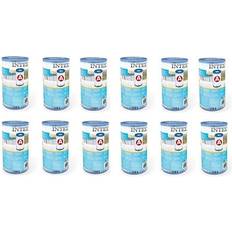 Pools Intex Intex 29000 Filterpatrone Typ A 12 Stück für Pool 244/305/366 Cm