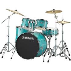 Yamaha Drums & Cymbals Yamaha Rydeen 5 Piece Shell Pack Drum Kit, Turquoise Glitter