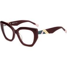Glasögon & Läsglasögon Missoni MIS 0195/G Asian Fit LHF 54 Bourgogne Glasögon