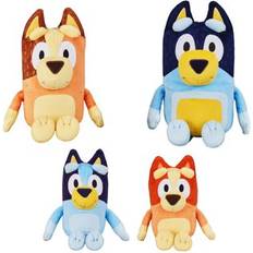 Bluey Plush Heeler Family 4 Pack