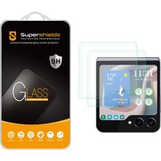 Supershieldz 2x tempered glass screen protector for samsung galaxy z flip 5 5g