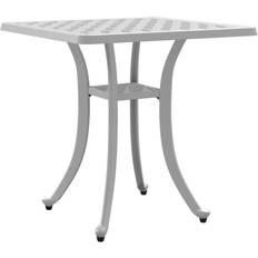 Aluminum Garden Table vidaXL Patio 20.9"x20.9"x20.9"