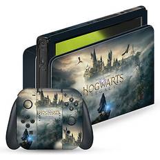 Official hogwarts legacy graphics vinyl skin for nintendo switch oled bundle