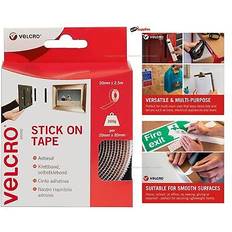 Velcro stick on white/black tape hook loop tape self adhesive
