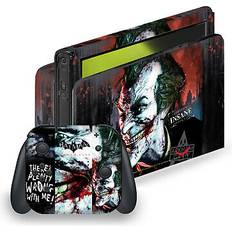 Official batman arkham city graphics vinyl skin for nintendo switch oled bundle