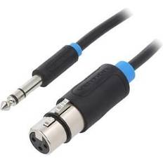 Cables Vention Bbebg Cable Jack 65mm Male 15m Nickel Plated 15m