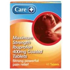 Medicines Care Maximum Strength Ibuprofen 400mg Coated Tablet