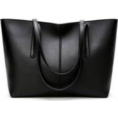 Large Tote Bag Shoulder Bag Women PU Leather Wallet With Top Handle