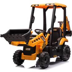 JCB Elbil Backhoe børnebil, 12V