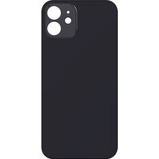 Clappio battery cover for iphone 12 compatible, black