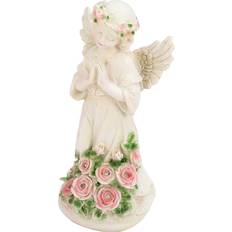 Garden & Outdoor Environment Living and Home and Home Solar Powered Garden Angel Statue