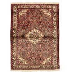 RugVista Hosseinabad Svart, Brun, Röd 114x152cm