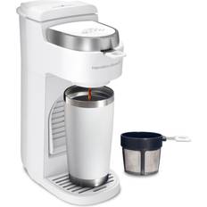 Single cup coffee maker white Hamilton Beach The Scoop Single-Serve White